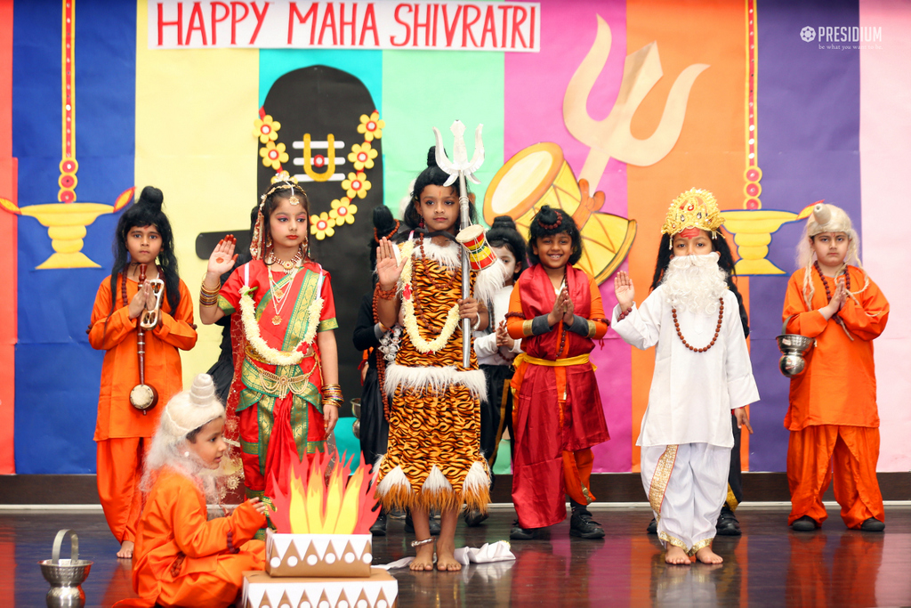 Presidium Rajnagar, PRESIDIANS CELEBRATE THE AUSPICIOUS FESTIVAL OF MAHASHIVRATRI!