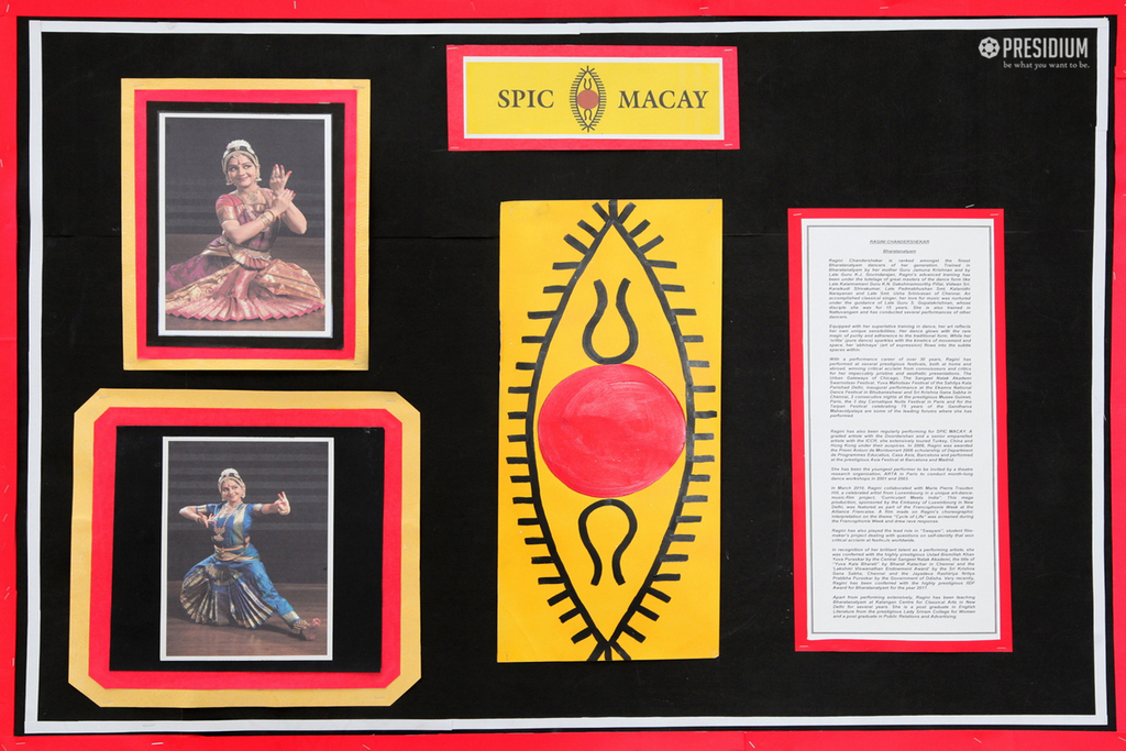 Presidium Indirapuram, BHARATNATYAM EXPONENT SMT. CHANDERSHEKHAR GRACES WORLD DANCE DAY