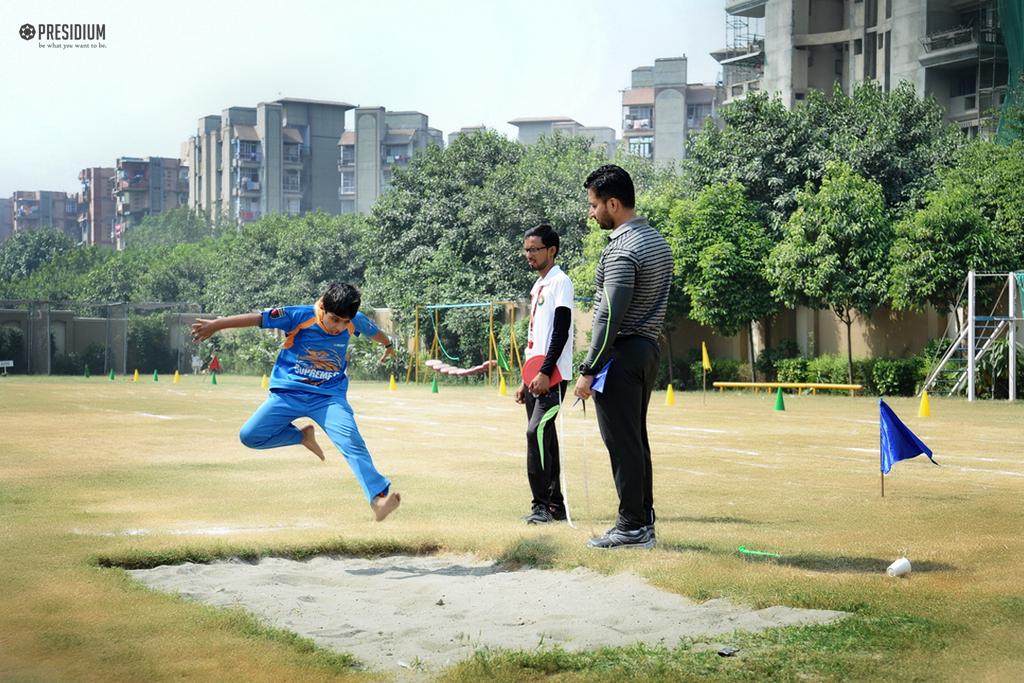 SPORTS DAY STRENGTHENS FRIENDLINESS & TEAM SPIRIT AT PRESIDIUM