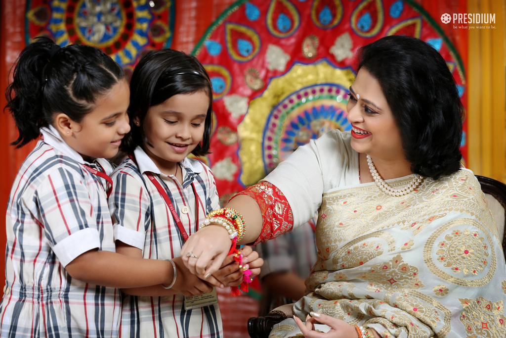 ACCENTUATING THE ESSENCE OF RAKSHABANDHAN WITH SUDHA MA’AM