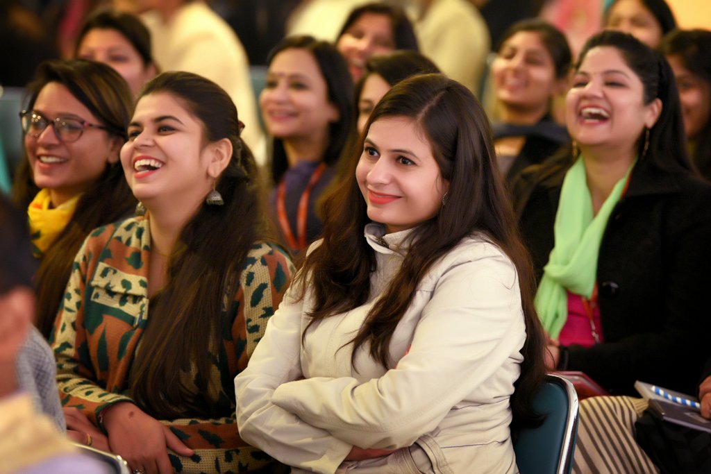 Presidium Rajnagar, TEACHERS LEARN ABOUT THE 'POWER OF BEING' WITH MRS. SUDHA GUPTA