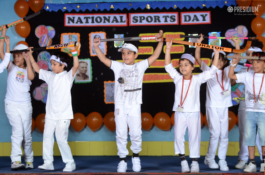 Presidium Vivek Vihar, PRESIDIUM VIVEK VIHAR MARKS NATIONAL SPORTS DAY 