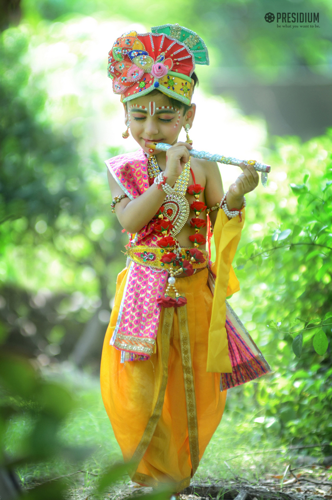 Presidium Vivek Vihar, FLAMBOYANT JANMASHTAMI CELEBRATIONS ELATES YOUNG SOULS