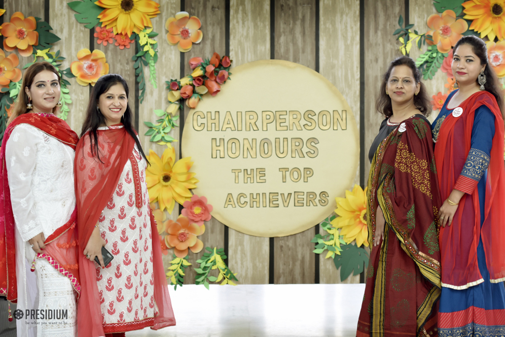 Presidium Vivek Vihar, TEACHERS CELEBRATE SUCCESS AT CHAIRPERSON HONOURS CEREMONY