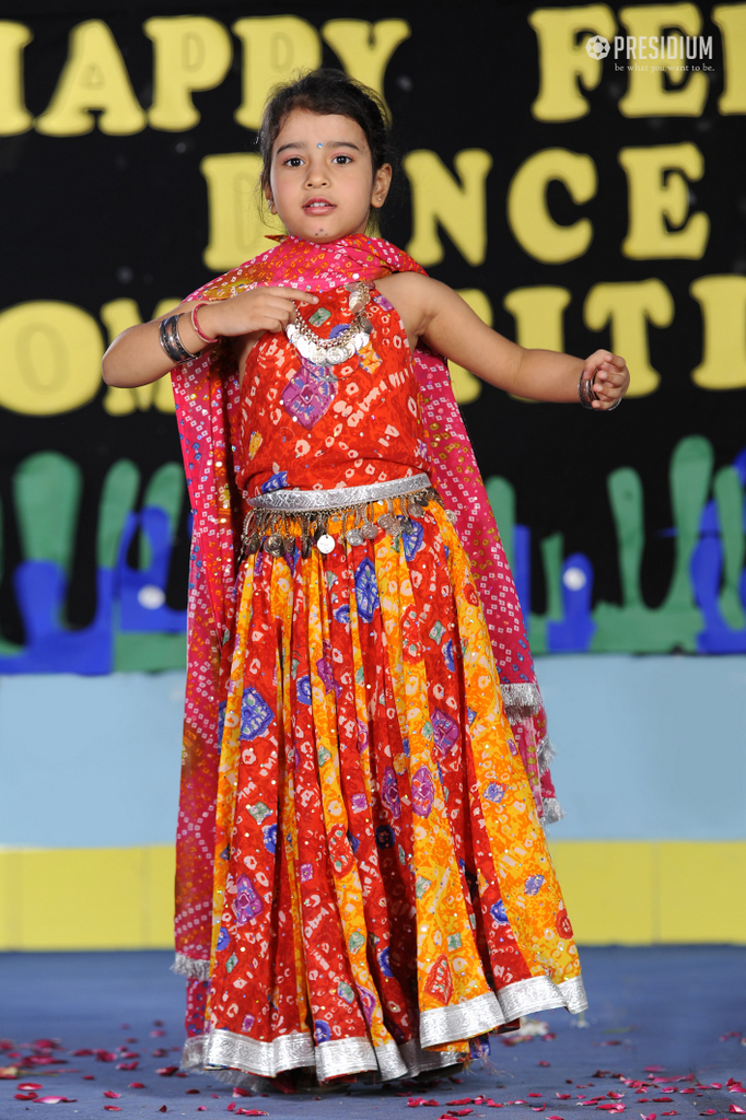 Presidium Vivek Vihar, PRAISEWORTHY POWERFUL PERFORMANCES AT INTERCLASS DANCE CONTEST