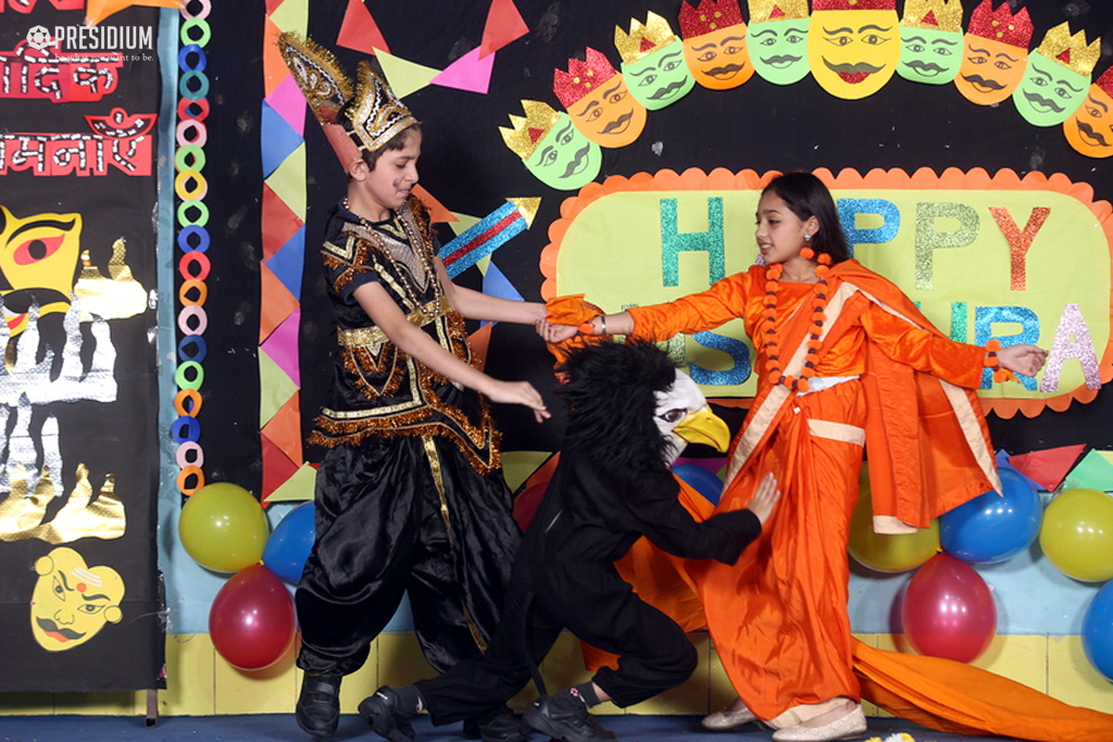 Presidium Vivek Vihar, PRESIDIANS SEEK BLESSINGS FROM LORD RAMA ON DUSSERHA