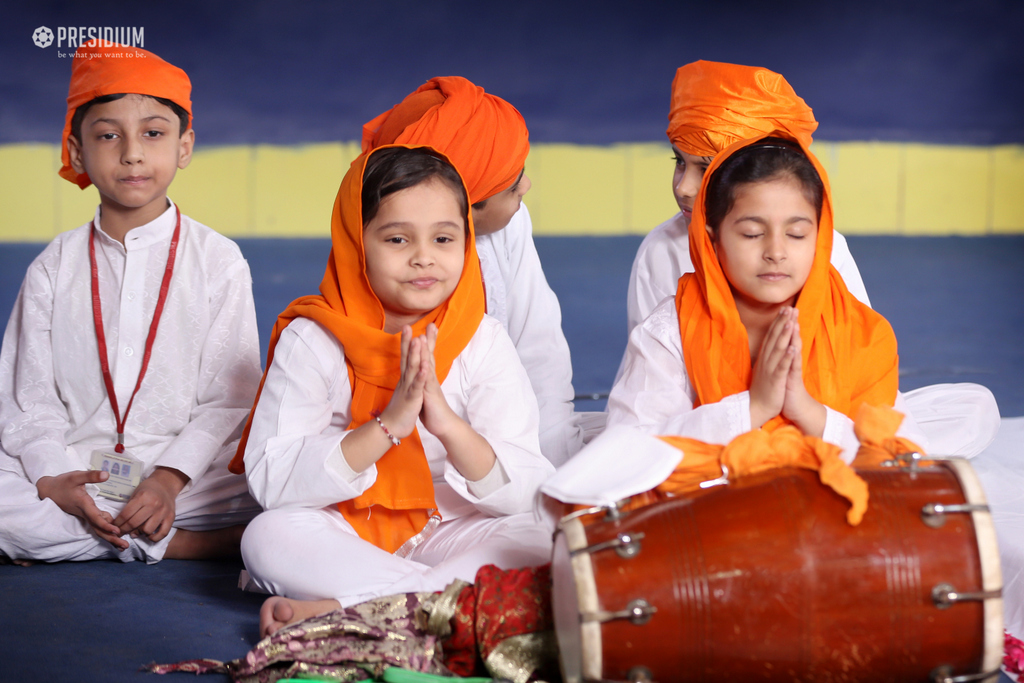 Presidium Vivek Vihar, GURUPURAB CREATES SPIRITUAL AURA IN PRESIDIUM