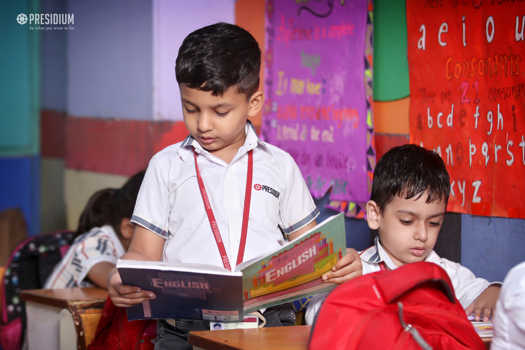 Presidium Vivek Vihar, STORY READING COMPETITION: YOUNG READERS SAVOR THE MAGIC OF BOOKS