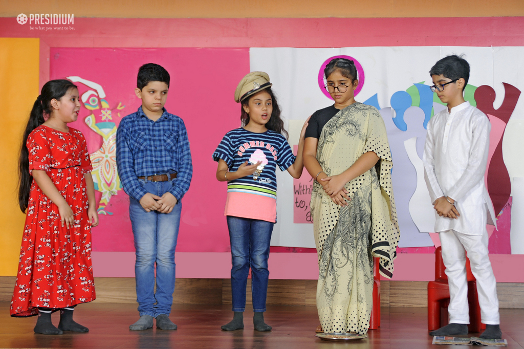 Presidium Pitampura, YOUNG PRESIDIANS MARK WOMEN EQUALITY DAY WITH A SPECIAL ASSEMBLY