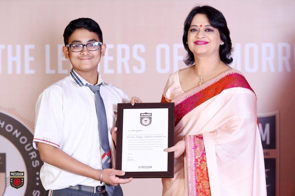 Presidium Gurgaon-57, PRESIDIUM’S YOUNG ACHIEVERS ACKNOWLEDGED AT CHAIRPERSON HONOURS -A GRAND CEREMONY