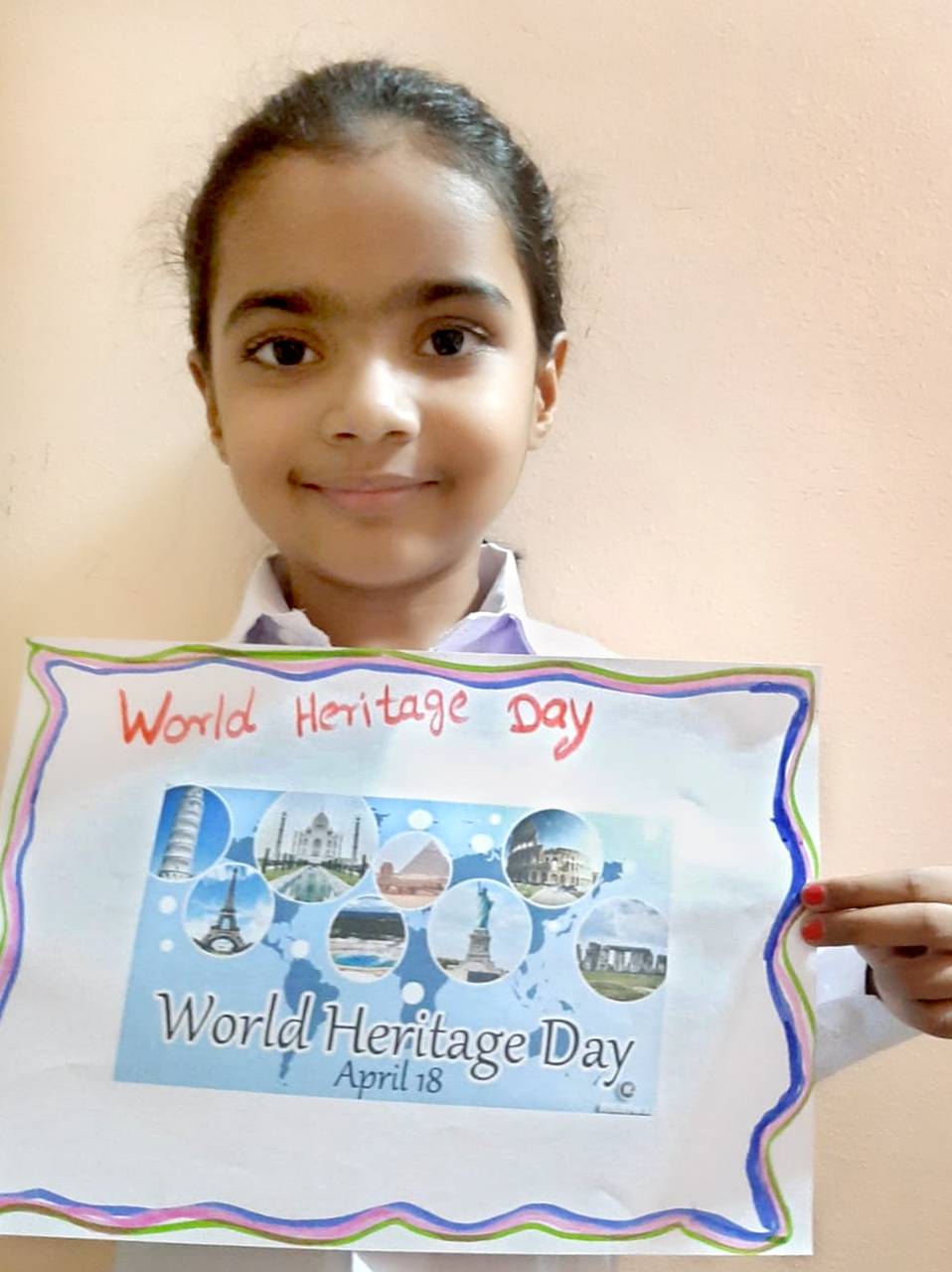 Presidium Dwarka-6, PRESIDIANS CELEBRATE WORLD HERITAGE DAY WITH VIRTUAL ASSEMBLY