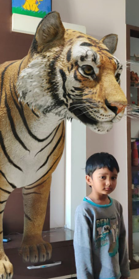 Presidium Indirapuram, GLOBAL TIGER DAY: STUDENTS  PLEDGE TO PROTECT THE NATIONAL ANIMAL