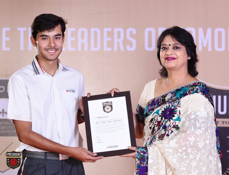 Presidium Indirapuram, PRESIDIUM’S YOUNG ACHIEVERS ACKNOWLEDGED AT CHAIRPERSON HONOURS-A GRAND CEREMONY