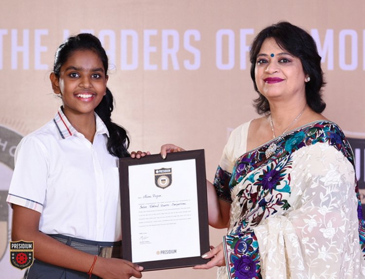Presidium Indirapuram, PRESIDIUM’S YOUNG ACHIEVERS ACKNOWLEDGED AT CHAIRPERSON HONOURS-A GRAND CEREMONY