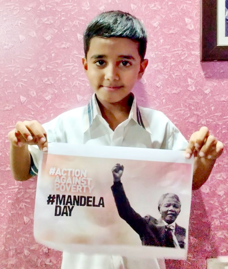 Presidium Dwarka-6, PRESIDIANS REMEMBER THE TEACHINGS OF NELSON MANDELA