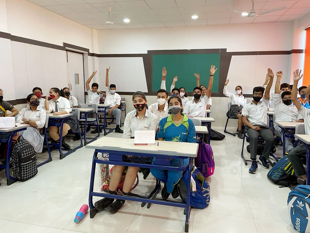 Presidium Rajnagar, STUDENTS ENHANCE THEIR GENERAL KNOWLEDGE WITH QUIZ COMPETITION