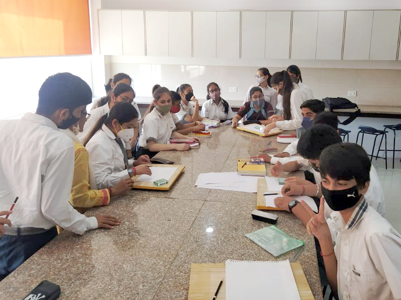 Presidium Rajnagar, STUDENTS PRACTICE THE ART OF INTROSPECTION!