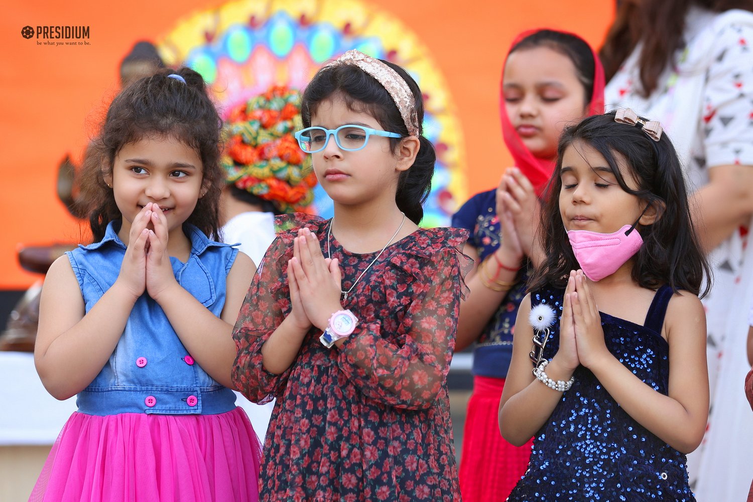 Presidium Gurgaon-57, BUDDHA PURNIMA: STUDENTS SPREAD MESSAGE OF UNIVERSAL BROTHERHOOD