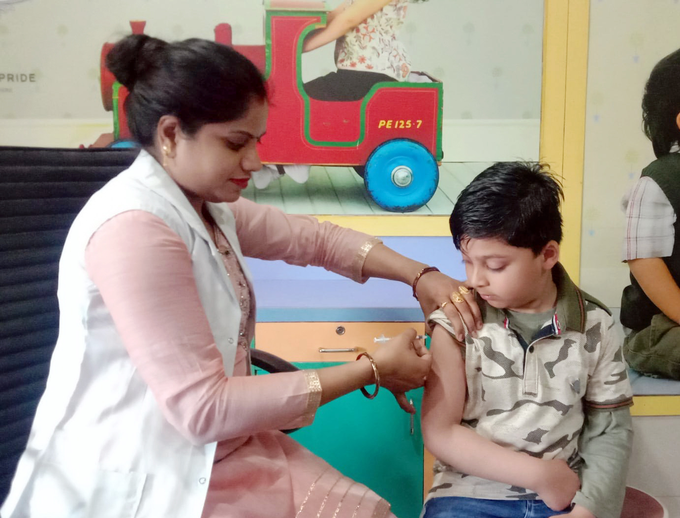 Presidium Rajnagar, IMMUNIZATION DAY: PRESIDIANS PROMOTE THE USE OF VACCINES