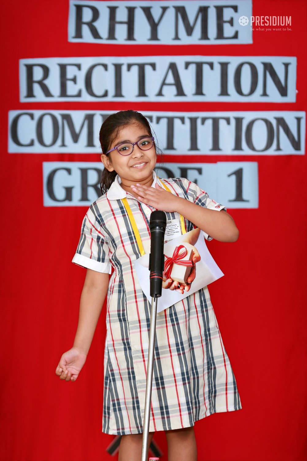 Presidium Rajnagar, RECITATION COMPETITION: STUDENTS HONE THEIR COMMUNICATIONS SKILL