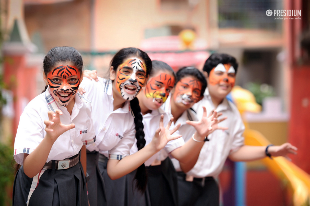 Presidium Pitampura, PRESIDIANS ENHANCE THEIR KNOWLEDGE ABOUT INDIA’S PRIDE, TIGERS! 