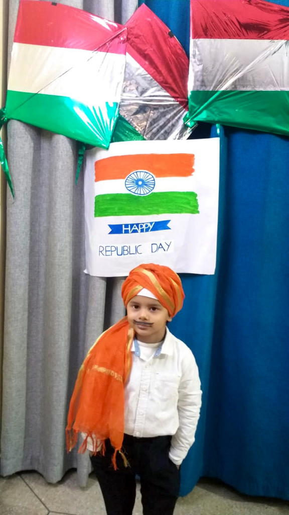 Presidium Dwarka-6, PRESIDIANS SHOW THEIR LOVE FOR INDIA AT REPUBLIC DAY CELEBRATIONS