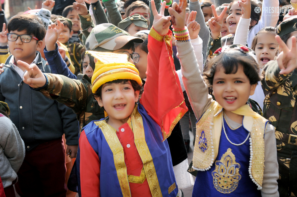 Presidium Rajnagar, PRESIDIANS CELEBRATE THE INDIAN CONSTITUTION ON 70TH REPUBLIC DAY