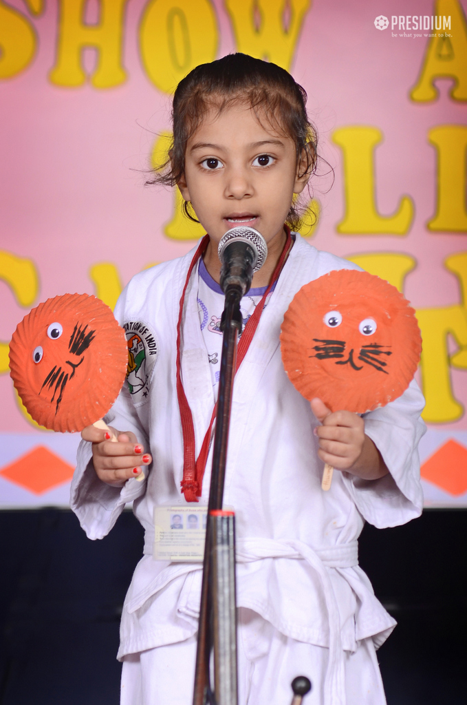 Presidium Vivek Vihar, LITTLE PRESIDIANS BECOME GOOD COMMUNICATORS WITH SHOW & TELL