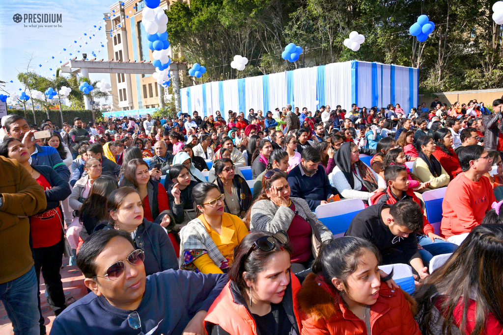 Presidium Gurgaon-57, MEMORABLE WINTER CARNIVAL CELEBRATION WITH DEAR SUDHA MA’AM