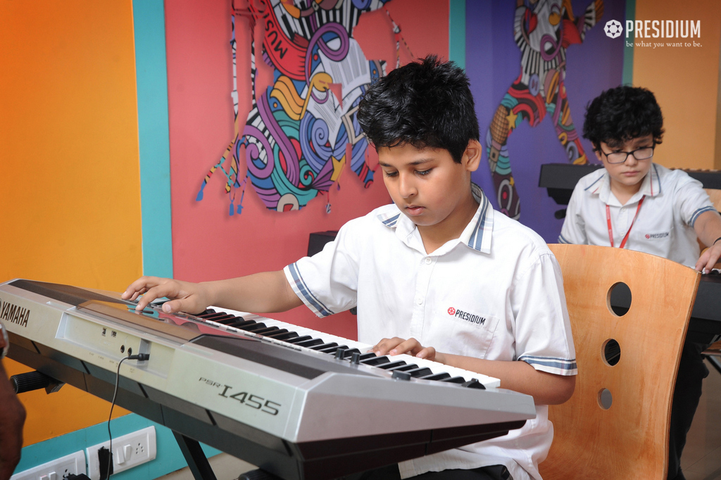 Presidium Gurgaon-57, STUDENTS MASTER ART OF DANCE & MUSIC WITH MASTERS IN THE FIELD