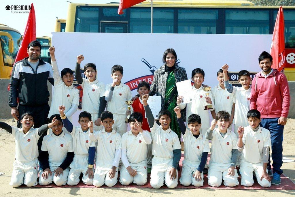 Presidium Indirapuram, INTER PRESIDIUM CRICKET TOURNAMENT-INDIRAPURAM ENTERS THE SEMIFINALS