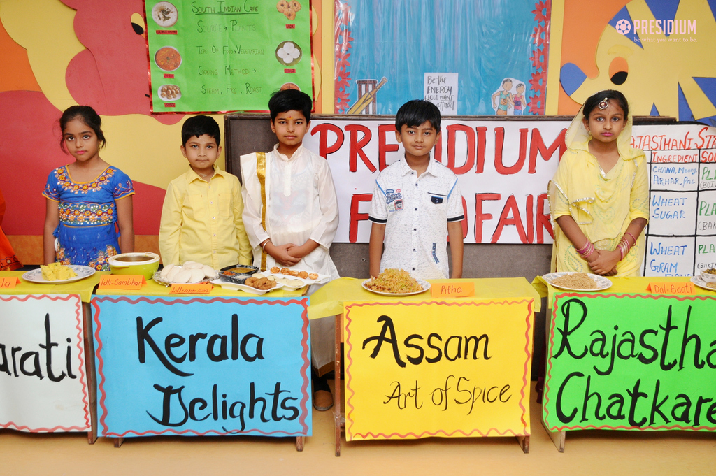 Presidium Dwarka-6, THEME ‘FOOD’ BECOMES INCREASINGLY INTERESTING FOR PRESIDIANS