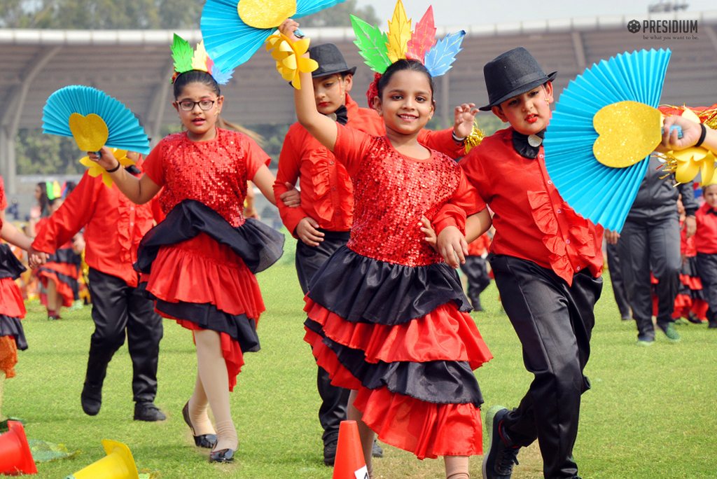 Presidium Dwarka-6, PRESIDIUM CELEBRATES THE MOST AWAITED SPORTS DAY-THE INVINCIBLES