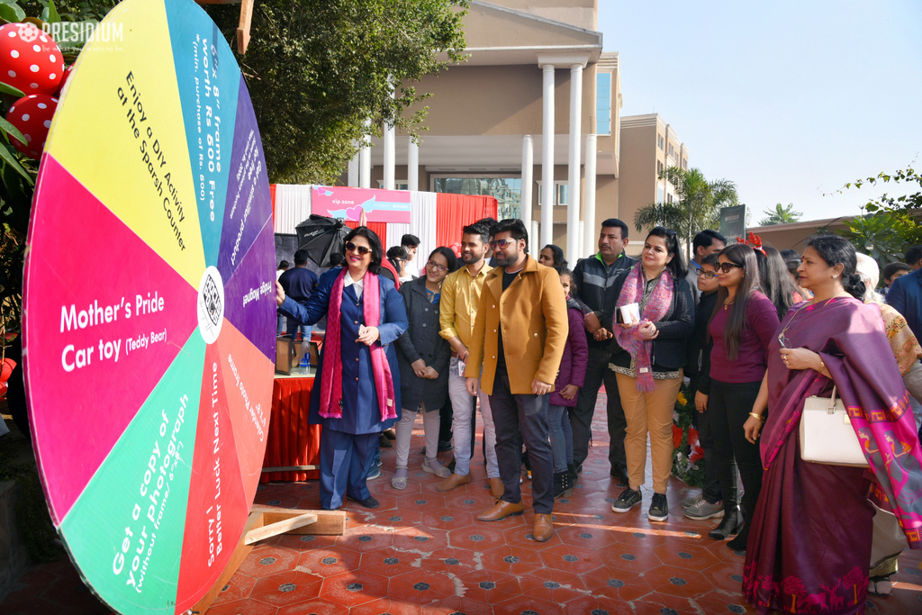 Presidium Gurgaon-57, PRESIDIANS KICK-START THE CARNIVAL IN THE PRESENCE OF SUDHA MA'AM