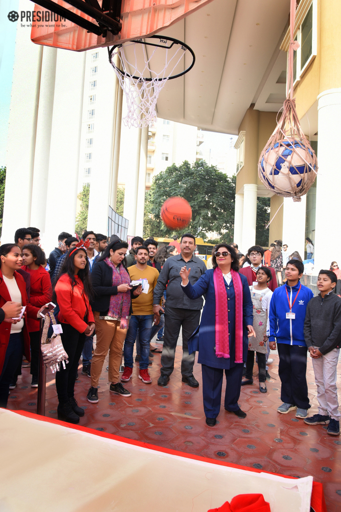 Presidium Gurgaon-57, PRESIDIANS KICK-START THE CARNIVAL IN THE PRESENCE OF SUDHA MA'AM