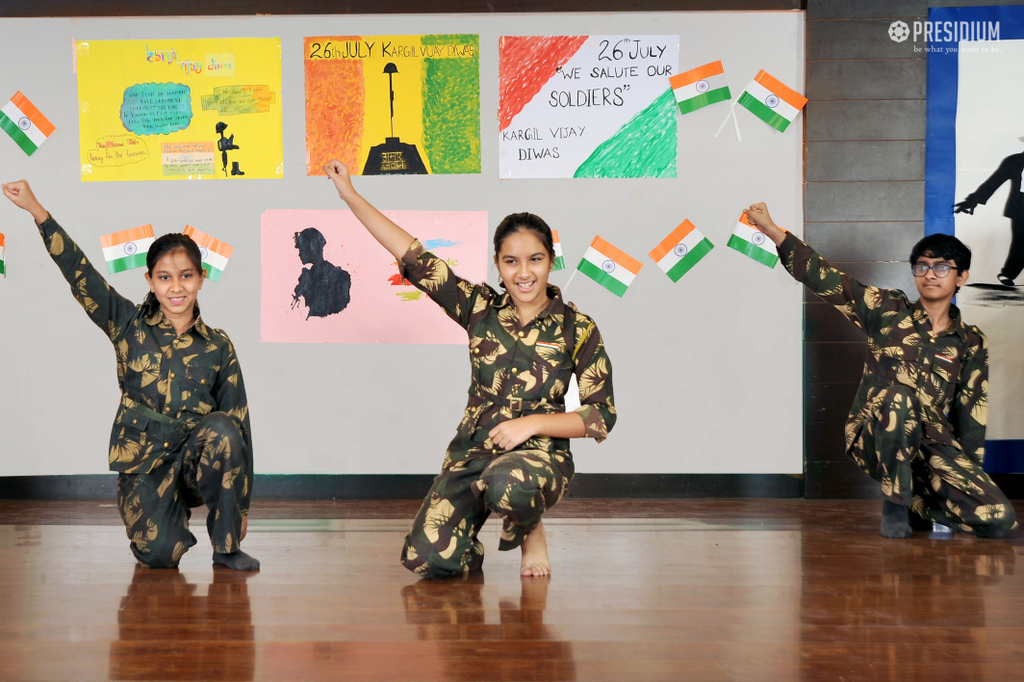 Presidium Gurgaon-57, KARGIL VIJAY DIWAS: PRESIDIANS LIGHT CANDLES IN HONOUR OF MARTYRS