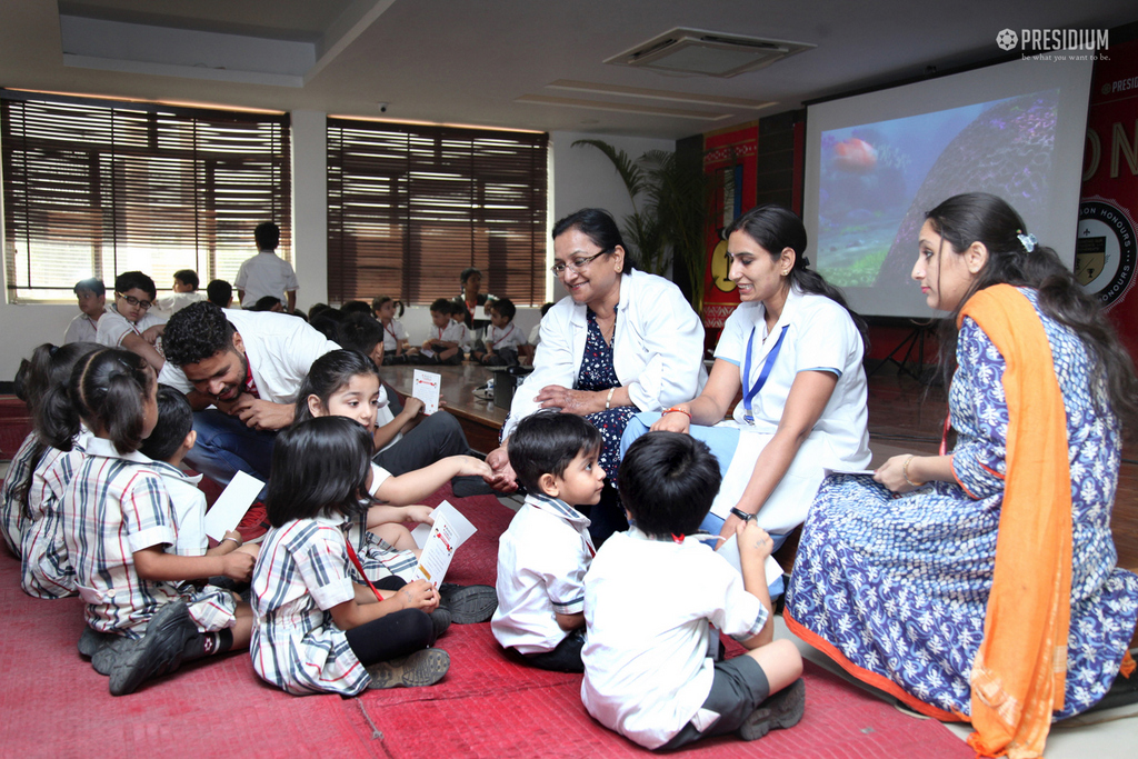 Presidium Gurgaon-57, PRESIDIUM ORGANIZES MR VACCINATION CAMP FOR STUDENTS