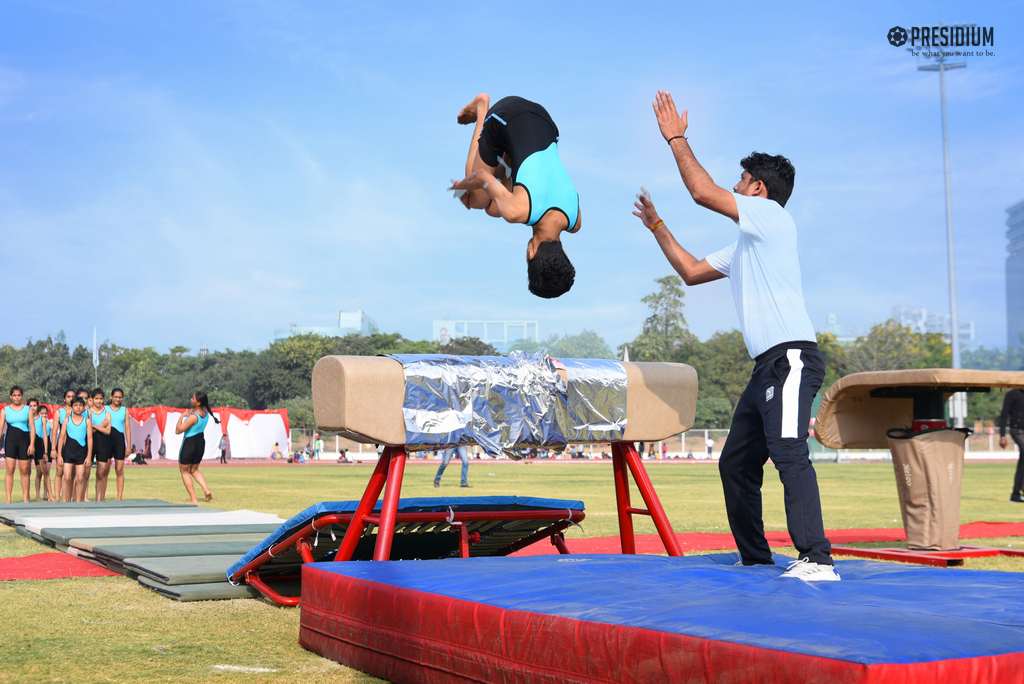 Presidium Gurgaon-57, SPORTS DAY: A DAY FILLED WITH THE EXHILARATION OF JOY & VICTORY