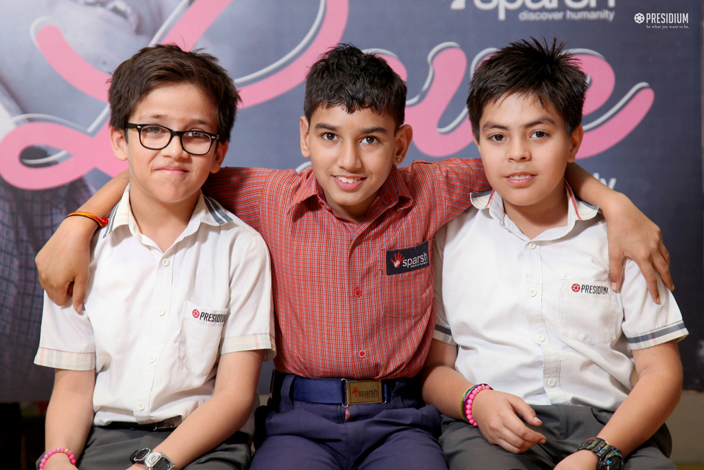 Presidium Gurgaon-57, OUR YOUNG PRESIDIANS BOND WITH THEIR SPECIAL FRIENDS AT SPARSH
