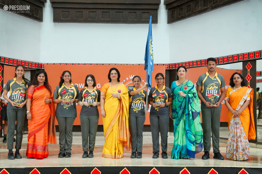 Presidium Indirapuram, NEWLY ELECTED STUDENT COUNCIL TAKE A VOW AT INVESTITURE CEREMONY