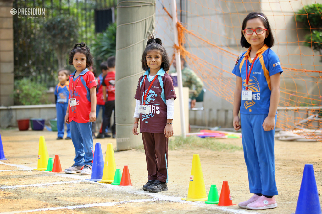 Presidium Indirapuram, ENERGETIC PRESIDIANS EXHIBIT SPORTSMANSHIP ON SPORTS DAY