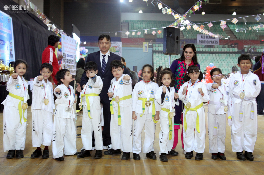 Presidium Indirapuram, 30TH DELHI STATE TAEKWONDO CHAMPIONSHIP: BEST FOOT FORWARD! 