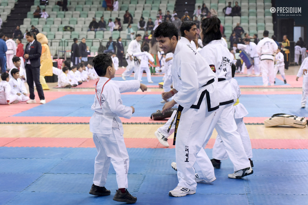 Presidium Indirapuram, LITTLE CHAMPIONS WIN A GOLD MEDAL IN ITF TAEKWONDO CHAMPIONSHIP