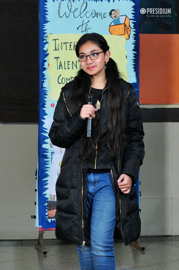 Presidium Indirapuram, PRESIDIANS SHOWCASE THEIR UNIQUE TALENT AT TALENT HUNT