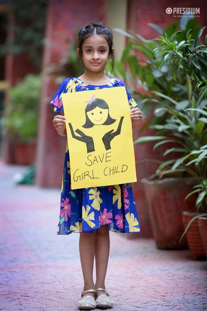 Presidium Vivek Vihar, CELEBRATING THE POWER OF GIRLS ON GIRL CHILD DAY