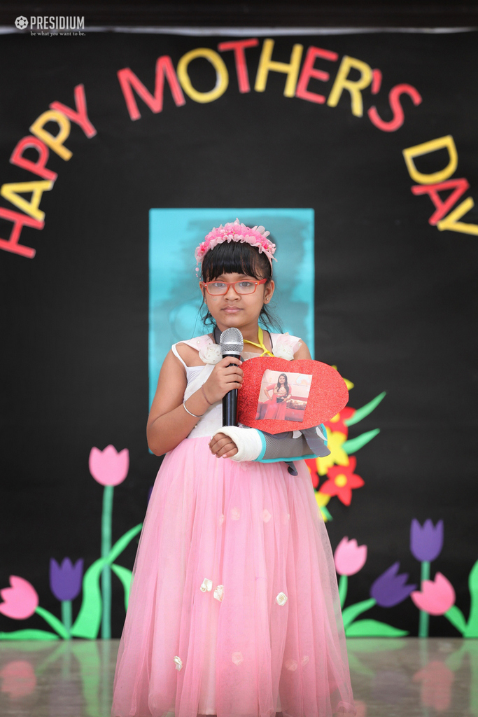 Presidium Indirapuram, YOUNG PRESIDIANS CELEBRATE THE BOND OF LOVE ON MOTHER'S DAY