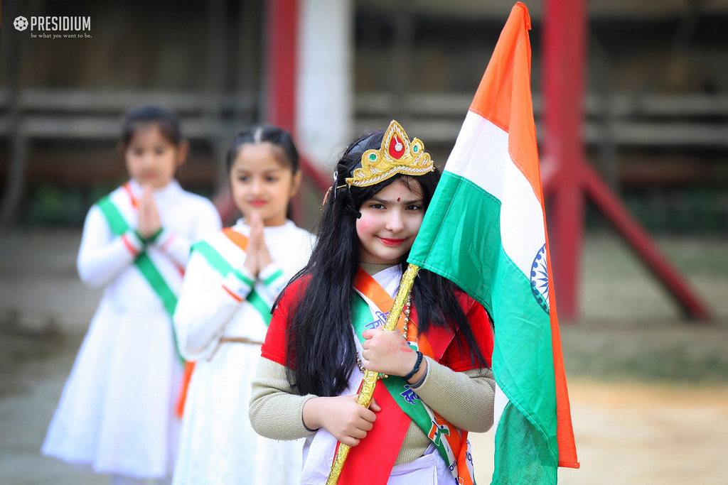 Presidium Indirapuram, SALUTING THE GREAT INDIAN LEADERS ON REPUBLIC DAY