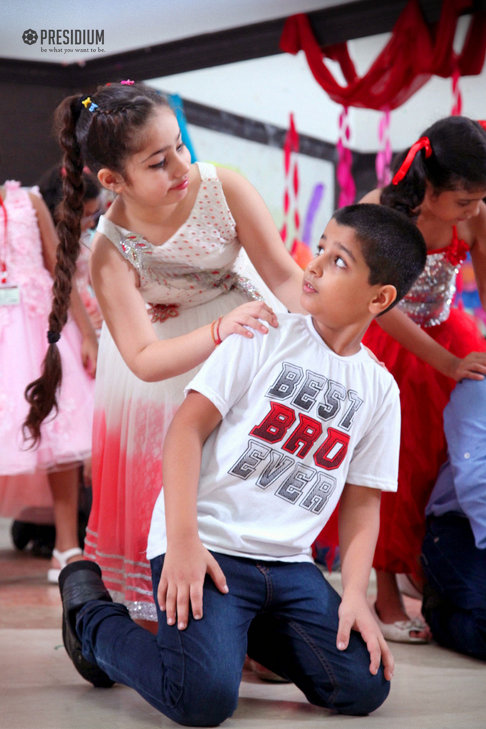 Presidium Indirapuram, PRESIDIANS CELEBRATE THE AUSPICIOUS OCCASION OF RAKHI WITH JOY 