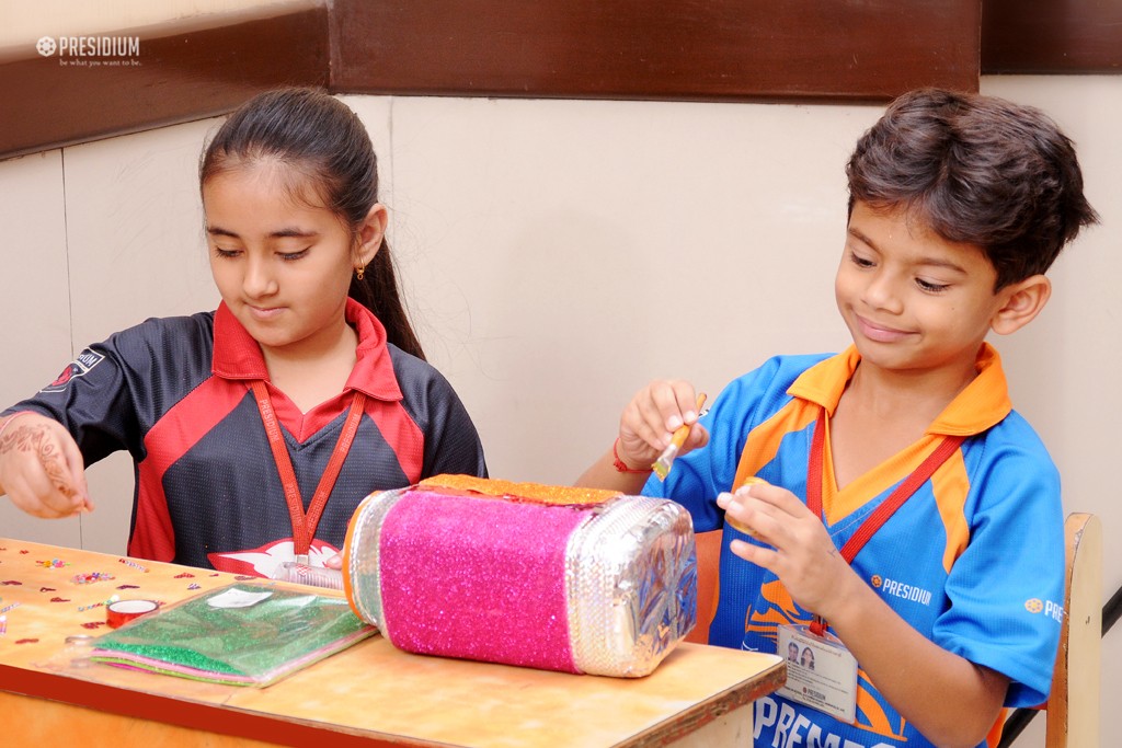 Presidium Indirapuram, INTRA-CLASS BEST OUT OF WASTE CONTEST:INSPIRING CREATIVE THINKING