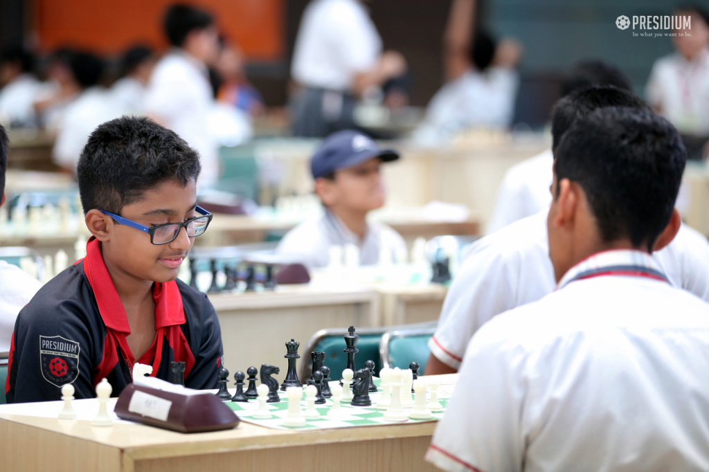 Presidium Indirapuram, ASPIRING CHESS PLAYERS COMPETE AT INTER SCHOOL CHESS CHAMPIONSHIP